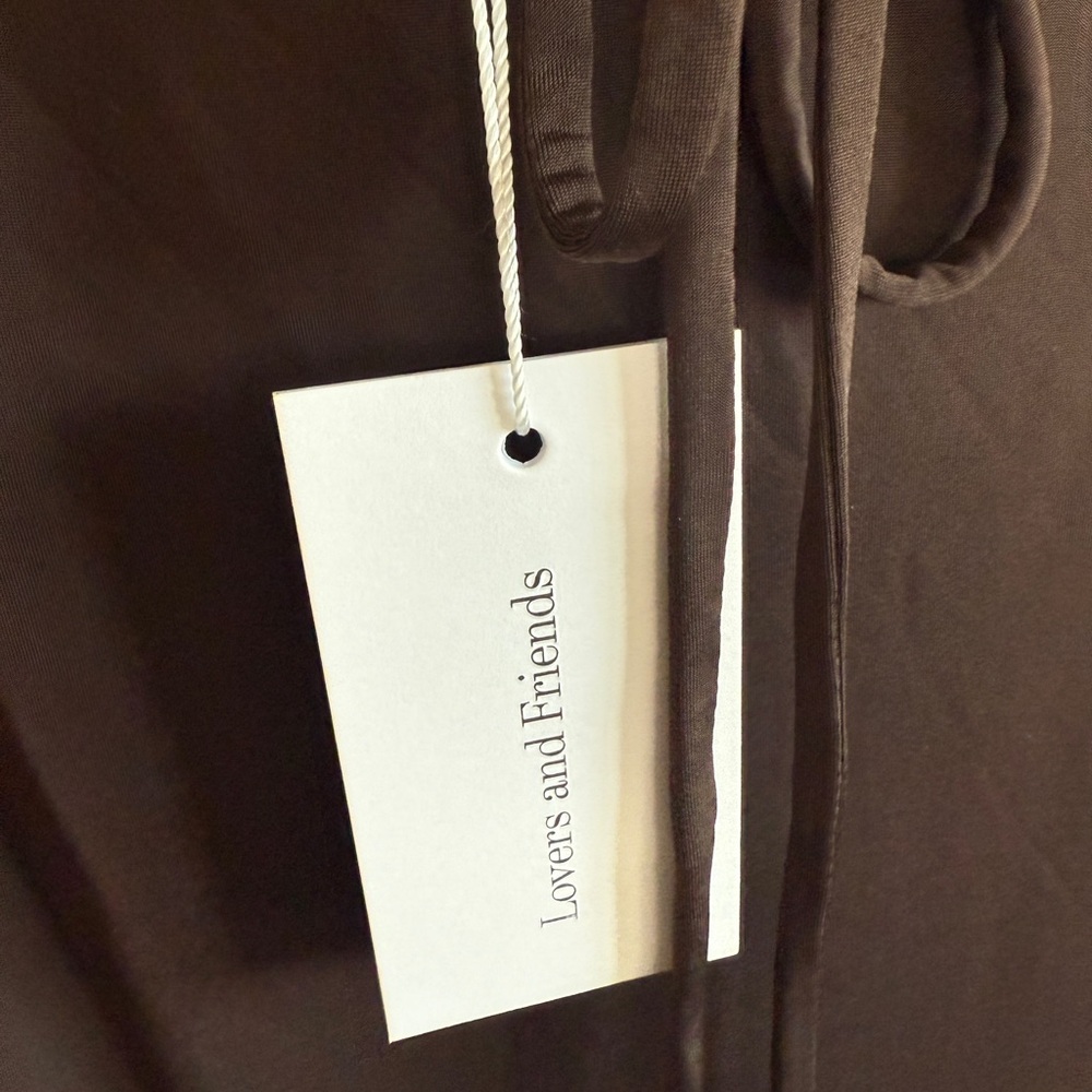 REVOLVE Lovers + Friends Fiona midi dress - brown Slip Dress Spaghetti Strap - Picture 8 of 10